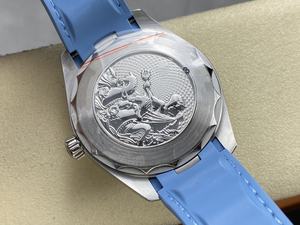 5A qualité mécanique étanche 43mm VS usine 8938 mouvement lumineux 24 heures été cadran bleu 150m GMT montre - Product Image 4