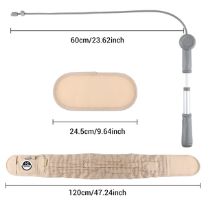 Großhandel Günstige Taillenstütze Professionelle Lendenwirbel-Traktionsbandage Verstellbarer Rücken-Dekompressionsgürtel - Product Image 6