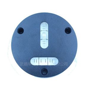 Nivel de burbuja metálico redondo HACCURY tipo T de doble eje para calibración DIY - Product Image 3