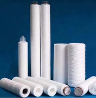 Système de filtration d'eau, cartouche PP 0,1 micron, élément filtrant plié