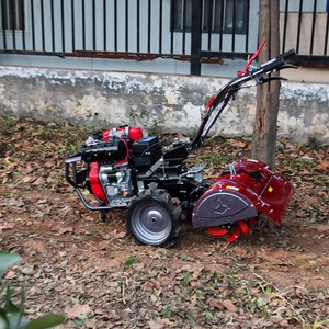 CE OEM 农业紧凑型家用旋耕机柴油手扶拖拉机小型动力耕耘机 - Product Image 2