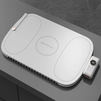 Einstellbare Temperatur regelung Silikon Elektrische Wärme schale Gummi heizplatte Matte für Tisch zur Aufbewahrung und Wärme von Lebensmitteln