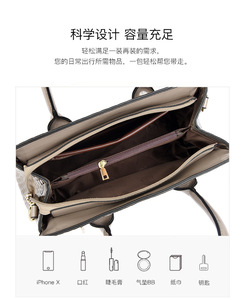 High Quality PU Pattern Purses and Handbags Shoulder Satchel <b>Bags</b> Women Handbags Ladies Women Leather Handbag - Product Image 3