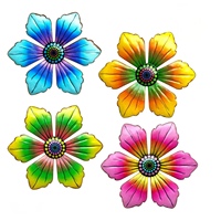Ornements muraux en fer forgé de luxe, design artistique éclectique pour décoration intérieure/extérieure, idéal pour un cadeau de pendaison de crémaillère