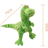 45cm חמוד דינוזאור טירנוזאורוס רקס בפלאש צעצוע Custom ממולא בעלי חיים כרית צעצועים רכים