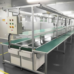 Sistema di Trasporto a Rulli Motorizzato, Linea di Assemblaggio Manuale per Robot Spazzolanti, Linea di Assemblaggio per Generatore di Ossigeno - Product Image 5