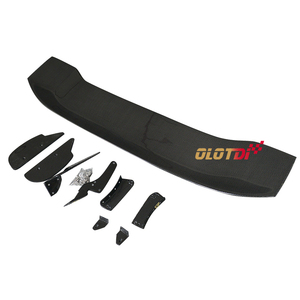 JS Style Carbon Fiber Boot Lip Rear Trunk Wing High Kick <strong>Spoiler</strong> for Honda Fit Jazz GE8 GK5 Ducktail 2008-2019 - Product Image 4