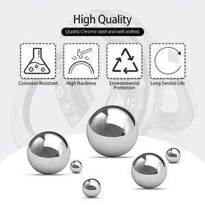 Esfera Hueca de Acero Inoxidable SAIGE, Bola de <span class=keywords><strong>Metal</strong></span> de Acero Inoxidable Pulido - Product Image 2