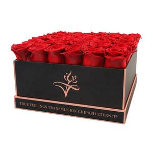 Nouvelles idées de produits 2024 haute qualité <span class=keywords><strong>pas</strong></span> <span class=keywords><strong>cher</strong></span> bas prix éternels vraies roses rouges conservées dans une boîte-cadeau pour petite amie - Product Image 6