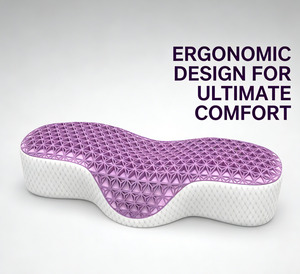 Oreiller cervical 3D en TPE, soutien ergonomique en <span class=keywords><strong>nid</strong></span> <span class=keywords><strong>d</strong></span>'<span class=keywords><strong>abeille</strong></span> pour le cou, soulagement de la douleur, oreiller rafraîchissant lavable pour les dormeurs latéraux - Product Image 1