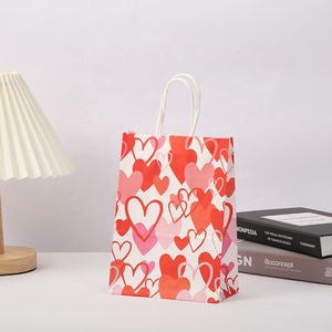 Bolsas de Regalo de Papel Kraft para el Día de San Valentín, Bolsas de Regalo Portátiles para Decoración de Regalos de Boda, Venta al por Mayor DAMAI - Product Image 4