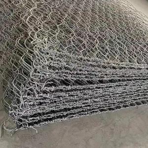 Günstige Verzinkte Gewebte Gabionen-Mesh-Sechseckgitter für Stützmauern an Flüssen - Product Image 4