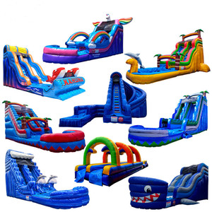 <span class=keywords><strong>Toboggan</strong></span> gonflable géant personnalisé en PVC pour <span class=keywords><strong>piscine</strong></span> à vendre - Product Image 2