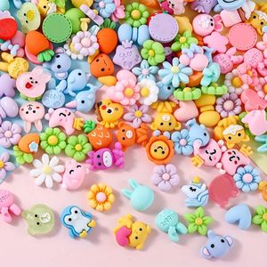 จี้เรซิ่นรูปดอกไม้ กระต่าย หัวใจ สำหรับงาน DIY เครื่องประดับ จี้ติดกาวครีม กิ๊บติดผม รองเท้า วัสดุทำมือ จี้เรซิ่นขายส่ง - Product Image 6