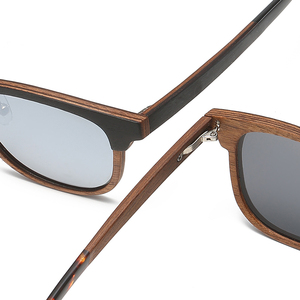 Multi Color TAC Polarized Acetate Wood UV400 Unisex Sunglasses - Product Image 6