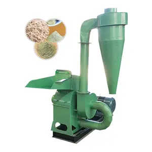 Chinese Forage Chopper With Diesel Malaysia Cattle Portable Grass Hay Bale Chaff Cutter And Grain For Sale Feed Crusher Machine