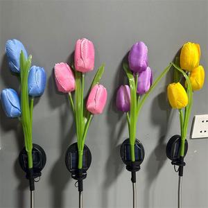 2025 năng lượng mặt trời cỏ đèn trang trí đèn Tulip Đèn năng lượng mặt trời ngoài trời Vườn trang trí - Product Image 6