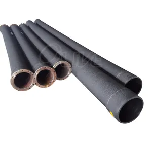 Flexible water suction and discharge hose
