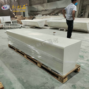 Nuevo Banco de Hormigón con Aspecto de Piedra Natural, Tamaño Personalizado, para Uso en Interiores y Exteriores - Product Image 3