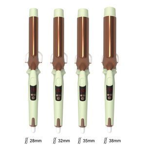 Plancha de Pelo Eléctrica Profesional de 450 Grados, <span class=keywords><strong>Rizador</strong></span> de Pelo de Barril Grande de Titanio y Aluminio - Product Image 2