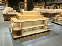 Table de présentation modulaire pour la vente au détail, étagère en métal pour supermarché, étagère pour magasin de proximité, pour la présentation de parfums, de bijoux et de chaussures