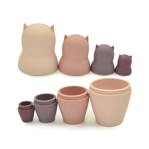 Productos más vendidos para ayudar al <span class=keywords><strong>desarrollo</strong></span> intelectual de los bebés 100% mordedor de silicona de grado alimenticio juguete educativo - Product Image 5