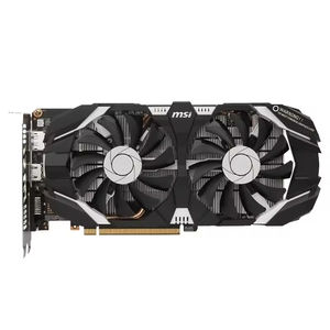Carte graphique de jeu d'occasion GeForce GTX 1070 8 Go GDDR5 pour ordinateur de bureau avec interface mémoire 256 bits, PCI Express, ventilateur de refroidissement - Product Image 1