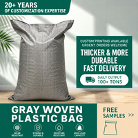 Sac en plastique tissé PP thermosoudé de qualité supérieure, taille personnalisable, pour la logistique et l'emballage, prix d'usine, impression offset
