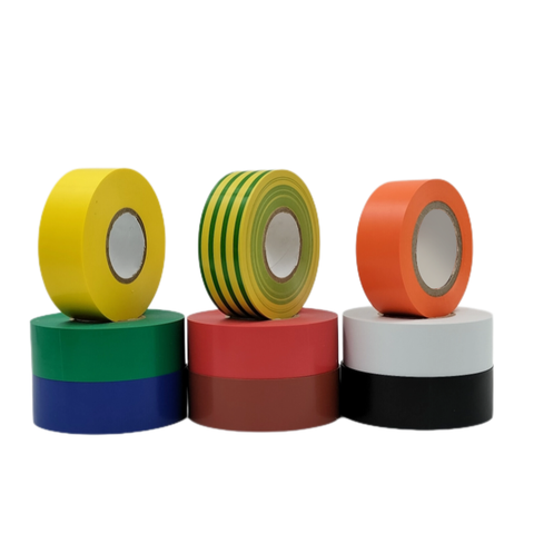 Wholesale Eco-Friendly PVC Electrical Tape Pressure Sensitive Single Rubber Waterproof Industrial Use Wire Connection Marking