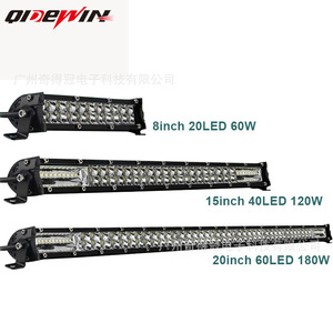 QIDEWIN LED Work <b>Light</b> Bar 8 15 20inch Double Row Spotlights Off Road Lighting - Product Image 1