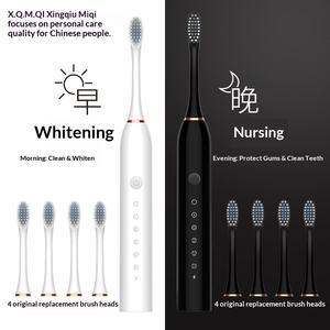 <span class=keywords><strong>Irrigador</strong></span> Bucal Portátil, Limpiador Dental, <span class=keywords><strong>Cepillo</strong></span> de Dientes Eléctrico Ultrasónico Automático Modelo X3, Recargable, para Adultos y Niños, Ideal para Viajes - Product Image 5