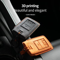 Housse de clé intelligente pour Cadillac CT5 CT4 XT4 XT5 SUV, porte-clés