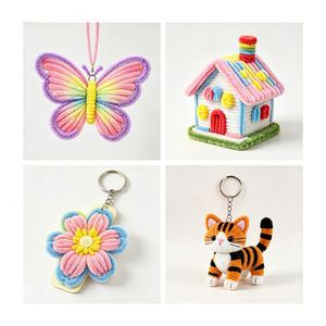 Kit de Arte Creativo DIY, Alambre de Terciopelo de 7mm, Material para Proyectos Educativos Infantiles y Ramos de Flores Decorativos con Alambre de Terciopelo - Product Image 6
