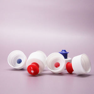 Tappo a Pressione in Plastica 28mm <span class=keywords><strong>28</strong></span>/400 per Bottiglie di Detersivo, Bianco Scanalato - Product Image 3