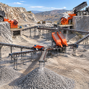 Installation de concassage fixe 300-350 TPH pour la production d'agrégats de granit et de pierres de carrière - Product Image 1