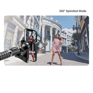 Pano Shoot-luz cardán de escritorio con Control remoto inalámbrico, 360 grados, estabilizador, luz de relleno, palo de Selfie, trípode - Product Image 3