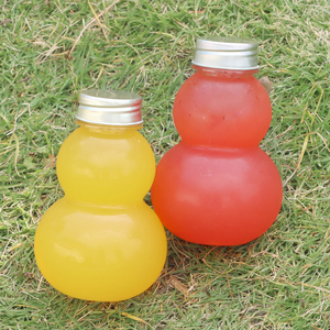 2025 hot-bán 300ml nhựa dùng một lần nước giải khát nước trái cây chai bầu hình bầu dục bao bì cho trà sản xuất Hot bán sản phẩm - Product Image 2