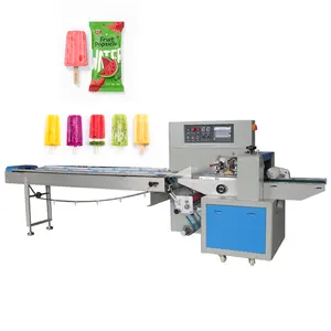 .Low Cost Factory Price High Speed Automatic Flow Pack Food Pillow Packing Machine