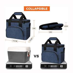 Bolsa Térmica 100% Hermética con Aislamiento Térmico, Logotipo Personalizado con Prensado en Caliente, Bolsa Térmica Portátil para Picnic y Almuerzo - Product Image 2