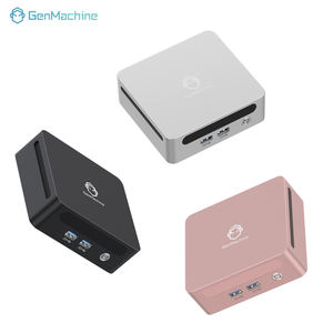 Genmachine <span class=keywords><strong>Creator</strong></span> สร้างความเย็นด้วยของเหลว <span class=keywords><strong>PRO</strong></span> VEGA Graphics Ryzen 5 6600H 16GB LPDDR5 256GB SSD พัดลมคู่ครอบครัวใช้ RAID 0/1มินิพีซี - Product Image 2