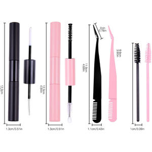 Strumento per Extension Ciglia, Colla per Ciuffi <span class=keywords><strong>di</strong></span> Ciglia, Adesivo e Sigillante per Ciuffi <span class=keywords><strong>di</strong></span> Ciglia Impermeabile 2-in-1 per Uso Domestico con Forte Tenuta - Product Image 5