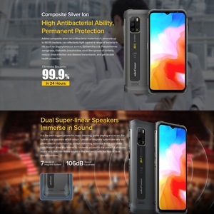 Ulefone Armor 12 5G téléphone robuste 8 go + 128 go étanche antichoc batterie 5180mAh chargement sans fil NFC 5g téléphone portable - Product Image 4