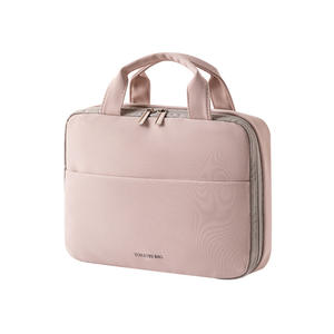 Tas Makeup Portabel BRM Anti Air untuk Perjalanan, Kapasitas Besar, Dapat Digunakan untuk Barang Kering dan Basah, Tas Perlengkapan Mandi Genggam Buatan Cina - Product Image 5