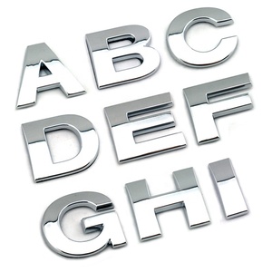 25mm di alta 3d personalizzato logo emblema in plastica distintivi in metallo <span class=keywords><strong>per</strong></span> marcatore emblema <span class=keywords><strong>auto</strong></span> - Product Image 2