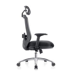 Đế Nhôm Giá Xuất Xưởng Với Bánh Xe PU Ghế Văn Phòng Điều Hành <span class=keywords><strong>C</strong></span>ông Thái Họ<span class=keywords><strong>c</strong></span> Lưng Cao - Product Image 4