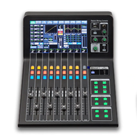 Console de Mixage Audio Professionnelle OTG en Métal RTA 16 Canaux DMC16.6, GEQ 31 Bandes, 96 kHz, 2 Effets, Extension Boîtier de Scène DANTE32S en Option