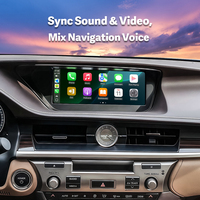 Lecteur DVD de voiture Lexus ES 2015-2017, écran 10,25'' avec interface sans fil Apple CarPlay Android Auto Binarytek