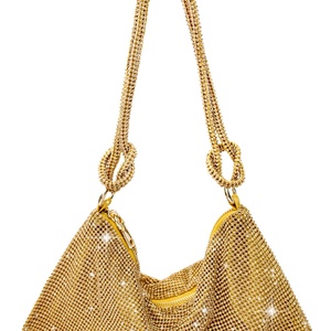 Boshiho Luxury Designer Handbags Diamond Bag Ladies Shoulder Bags Rhinestone Party <b>Clutches</b> <b>Wedding</b> Evening Purse for Women - Product Image 2