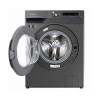 Fully Automatic Inverter Motor Silver Stainless Steel Front Load Washer