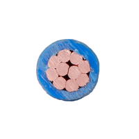 Pour le marché de L'afrique Du Sud cuivre fil 2.5mm2 prix par mètre pvc fil électrique de gaine/THHN THW fil électrique fabricant